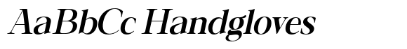 Galnery Bold Condensed Slanted image