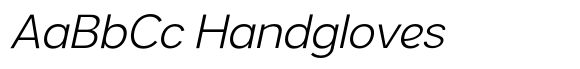 Armonia Sans Light Italic image