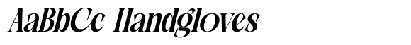 Glowfor Italic image