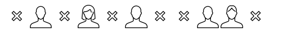 Square Line Icons People Avat image