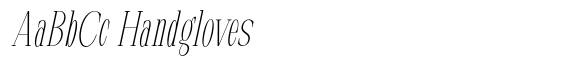 New Bight Thin Condensed Italic image
