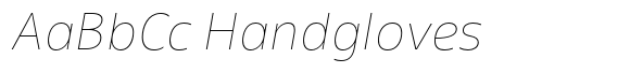 Gelder Sans Thin Italic image