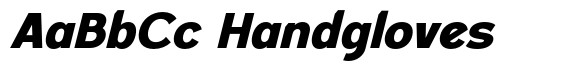 Foermality Sans Pro Extra Bold Italic image