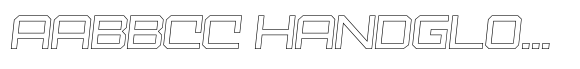 Croxed Outline Italic image
