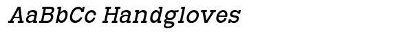 Aristone Slab Italic image