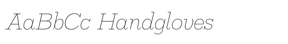 Bramblestone Slab Thin Italic image