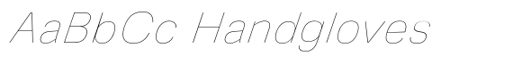 De Box Hairline Italic image