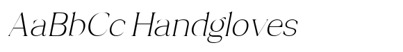 Mugnelis Thin Slant image
