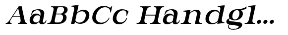 Bravellion Semi Bold Extra Expanded Italic image