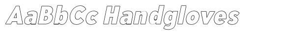 Aukim II Outline Heavy Narrow Italic image