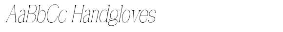 Galmiten Thin Condensed Slanted image