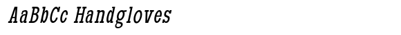 Aristone Slab Light Ultra Condensed Italic image