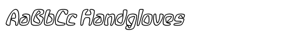 Bebopalula Outline Italic image