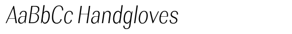 Rundale Extra Light Condensed Italic image