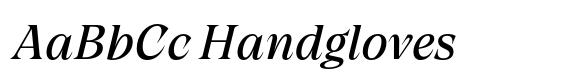 Grand Cru Regular S Italic image