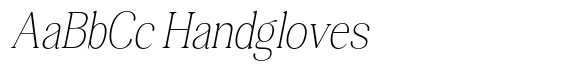 Gofaline Thin Semi Condensed Italic image