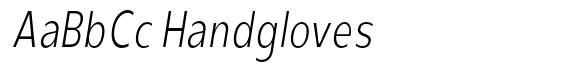 Glosira LightCondensedSlant image