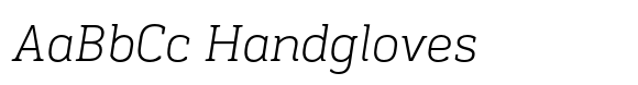 Kondolar Light Italic font sample