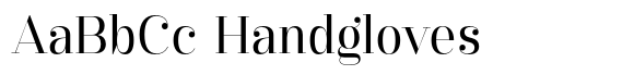Wannagam Regular font sample