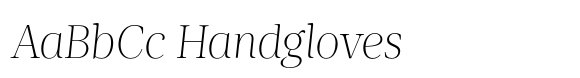 Ardina Title Light Italic image