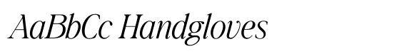 Dalven Goofler Italic image