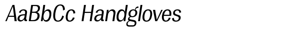 Degora Semi Condensed Slant image