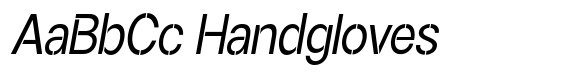 Gorvain Stencil Semi Condensed Slanted image