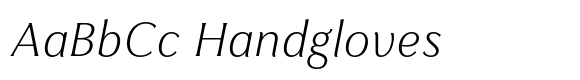 Feldora Light Italic image