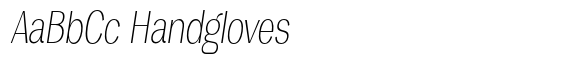 Degora Extra Light Condensed Slant image