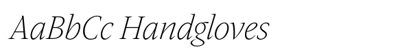 Nikola Extra Light Italic image
