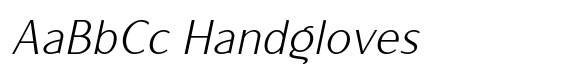 Giltune Thin Italic image