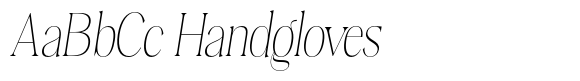 Plakent Thin Italic Condensed image