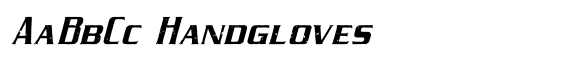 Power GYM Italic Grunge font sample