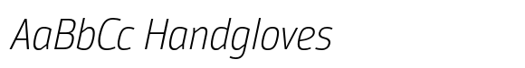 Moveo Sans SemiCond Light Italic image