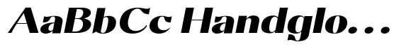 Molgrine Black Expanded Italic image