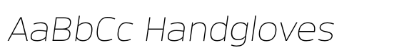 Dillan Thin Italic image