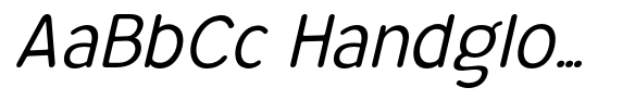 Bereh Rounded Italic image