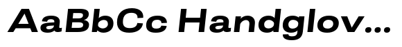 Berna Expanded Bold Italic image
