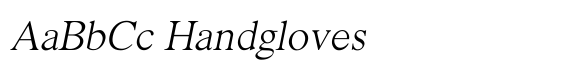 Shree Gujarati 5259 Italic font sample