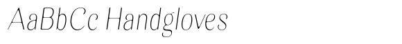Kastien Soft Extra Light Condensed Italic image