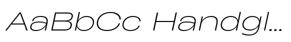 Heading Now 91 Thin Italic image