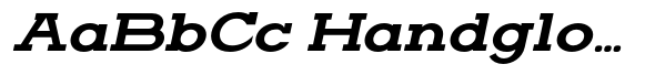 Zero Slab Bold Semi Expanded Slanted image