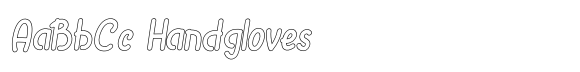Riada Outline Italic image