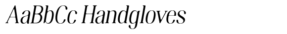 Glowira Soft Light Semi Condensed Italic image