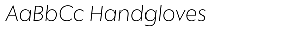 Verbo Cyrillic Extra Light Italic image