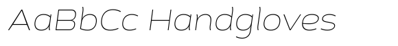 Cedra 4F Wide Thin Italic image