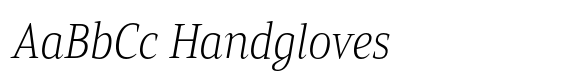 Mandrel Condensed Thin Italic image