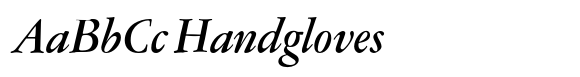 Garamont Amsterdam SH Medium Italic image