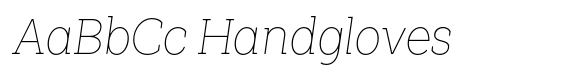 Shemekia Thin Italic font sample