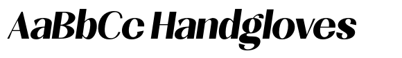 Natharie Extra Bold Semi Condensed Slant image